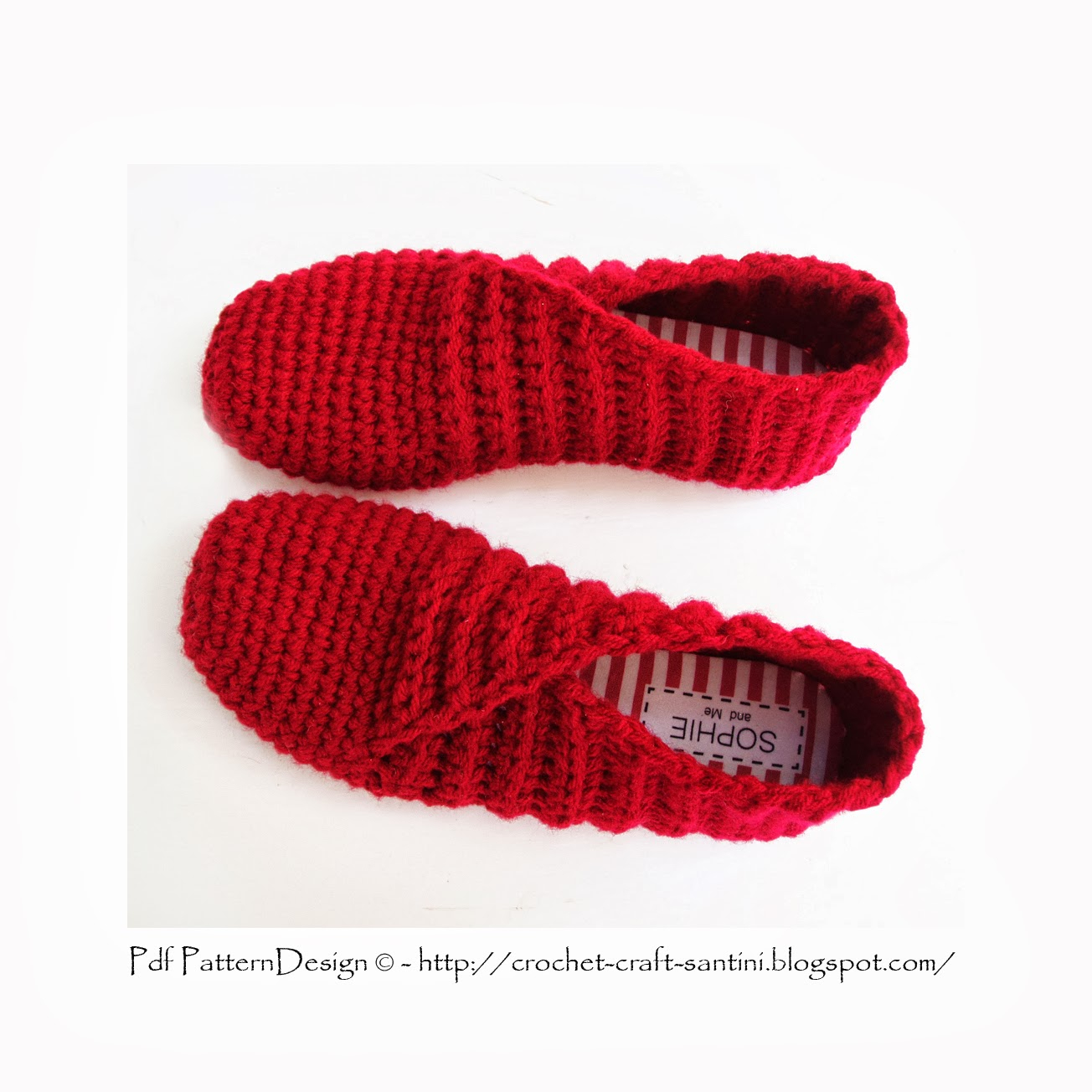 Crochet Slippers Pattern Ribbed And Wrapped Crochet Slippers