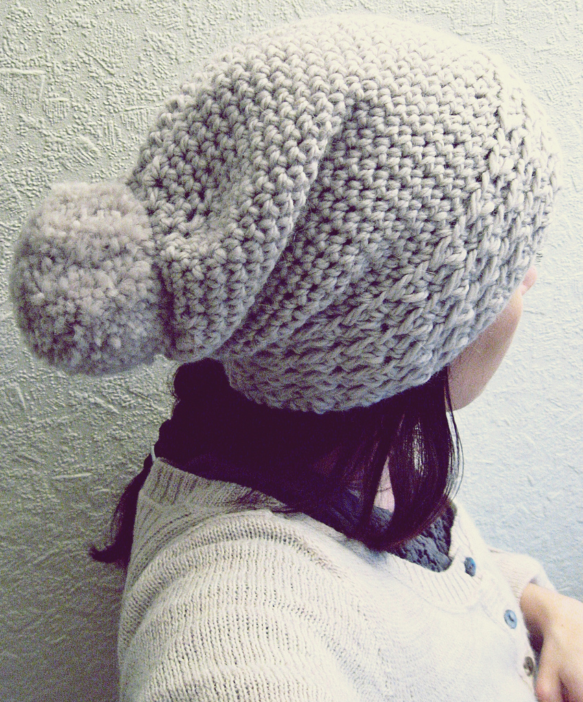 Crochet Slouchy Hat Pattern Free Slouchy Crocheted Hat Free Pattern Free How To Milchsch Flickr