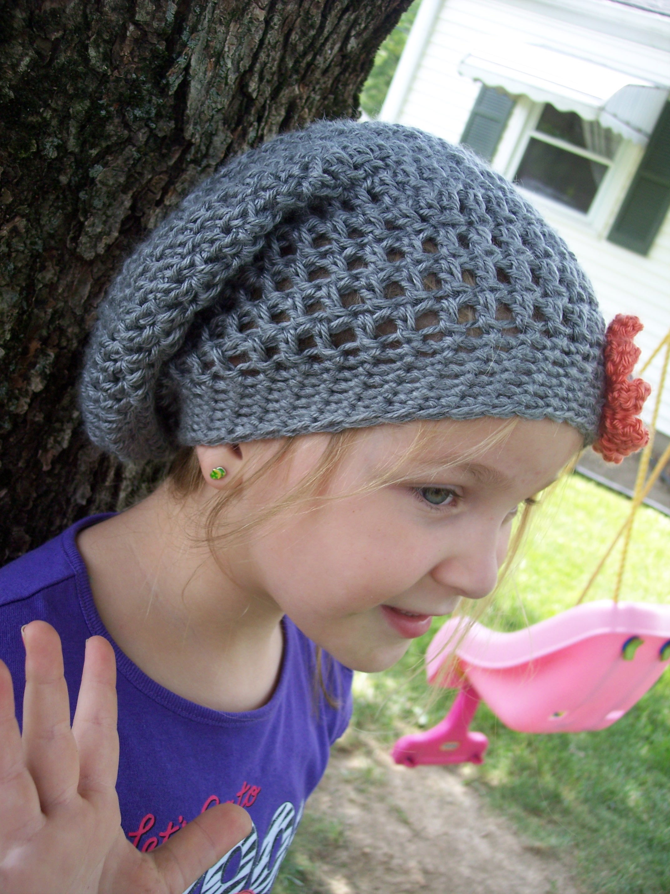 Crochet Slouchy Hat Pattern Free Slouchy Hat For Children Stitch11