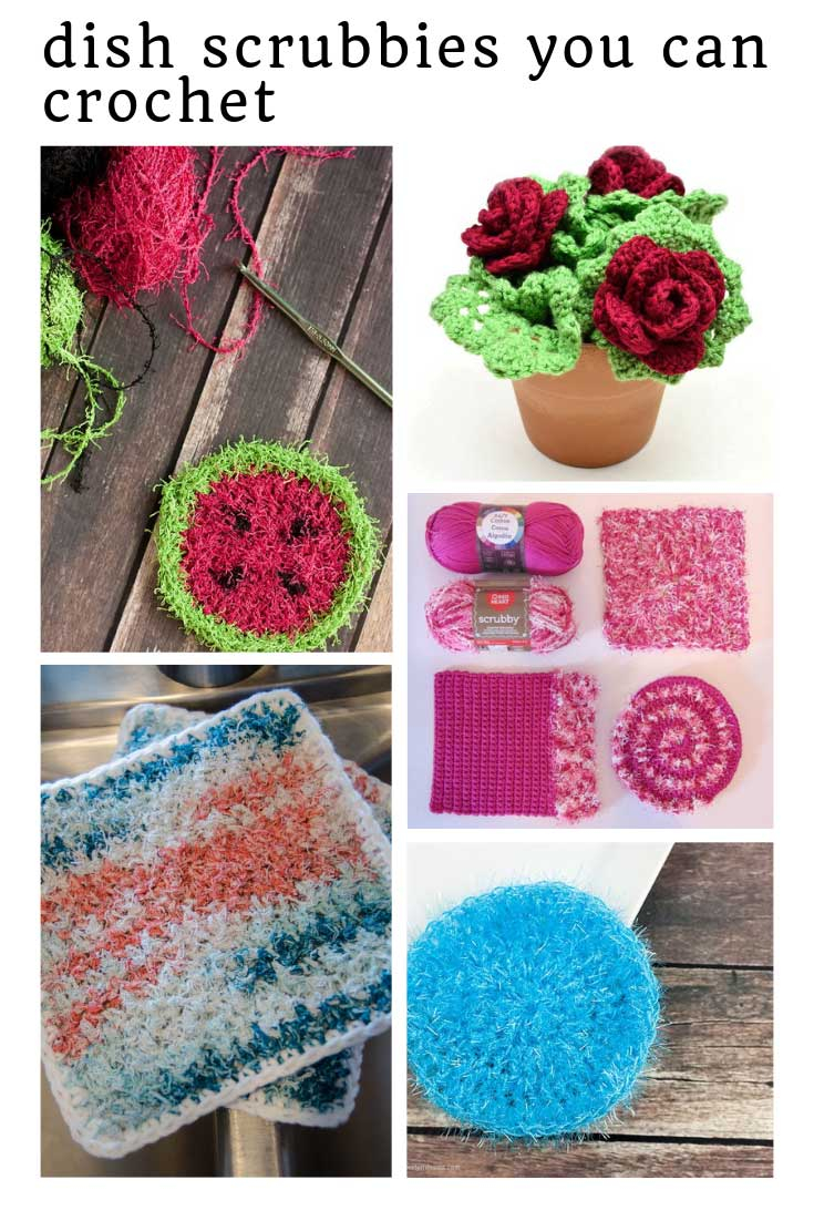 Crochet Spiral Scrubbie Pattern Scrubbie Crochet Patterns Your Kitchen Needs A Set Of These