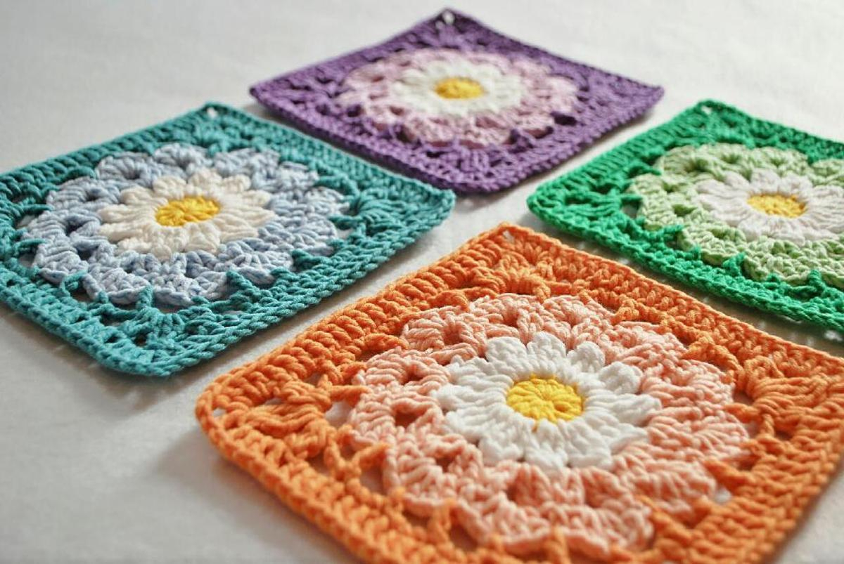 Crochet Squares Patterns Crochet Granny Squares 71018