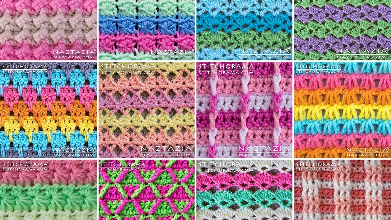 Crochet Stitches Patterns Stitchorama Naztazia Review Crochet Stitches Youtube