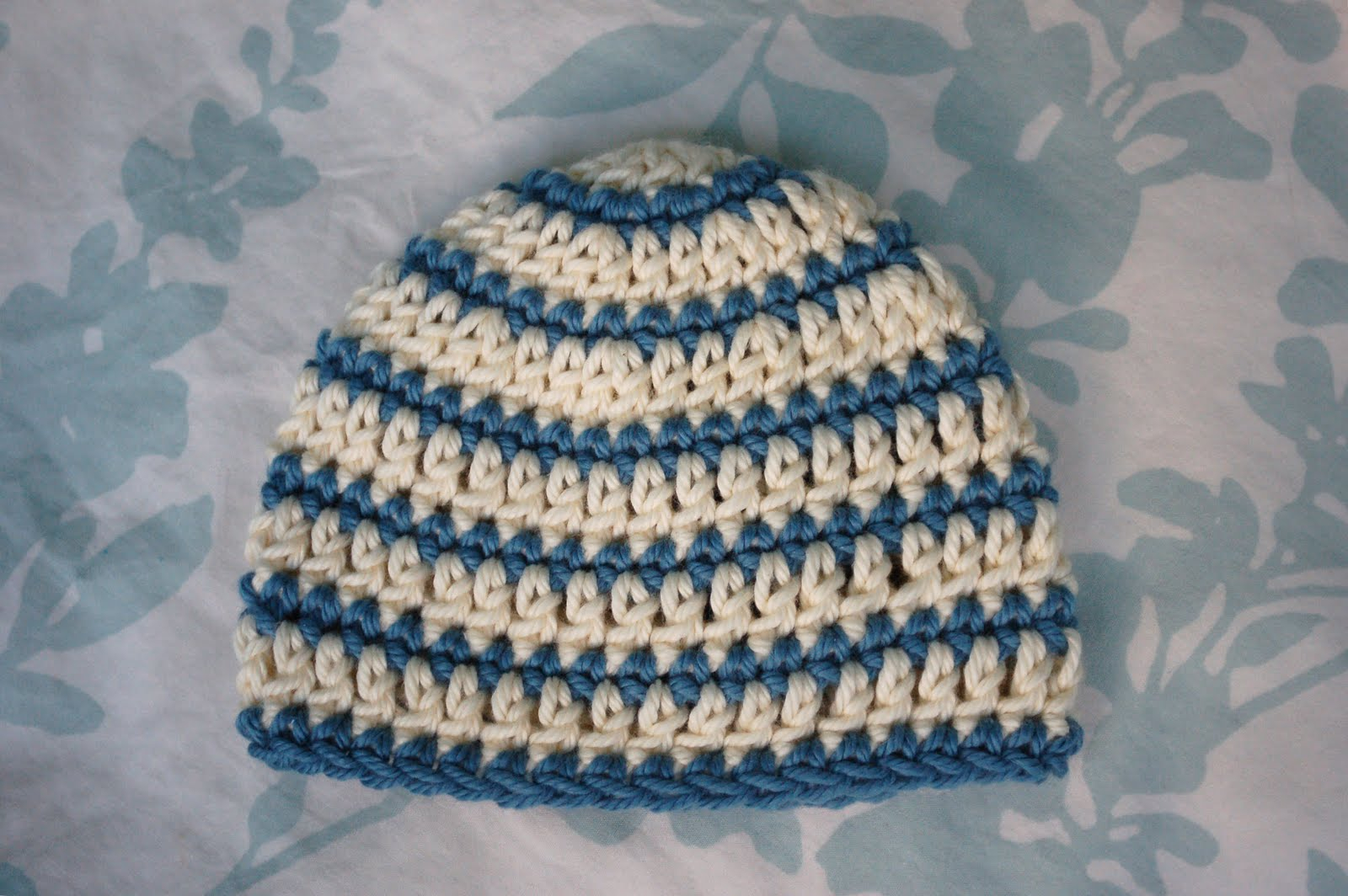 Crochet Striped Beanie Pattern Alli Crafts Free Pattern Thick And Thin Striped Beanie Newborn