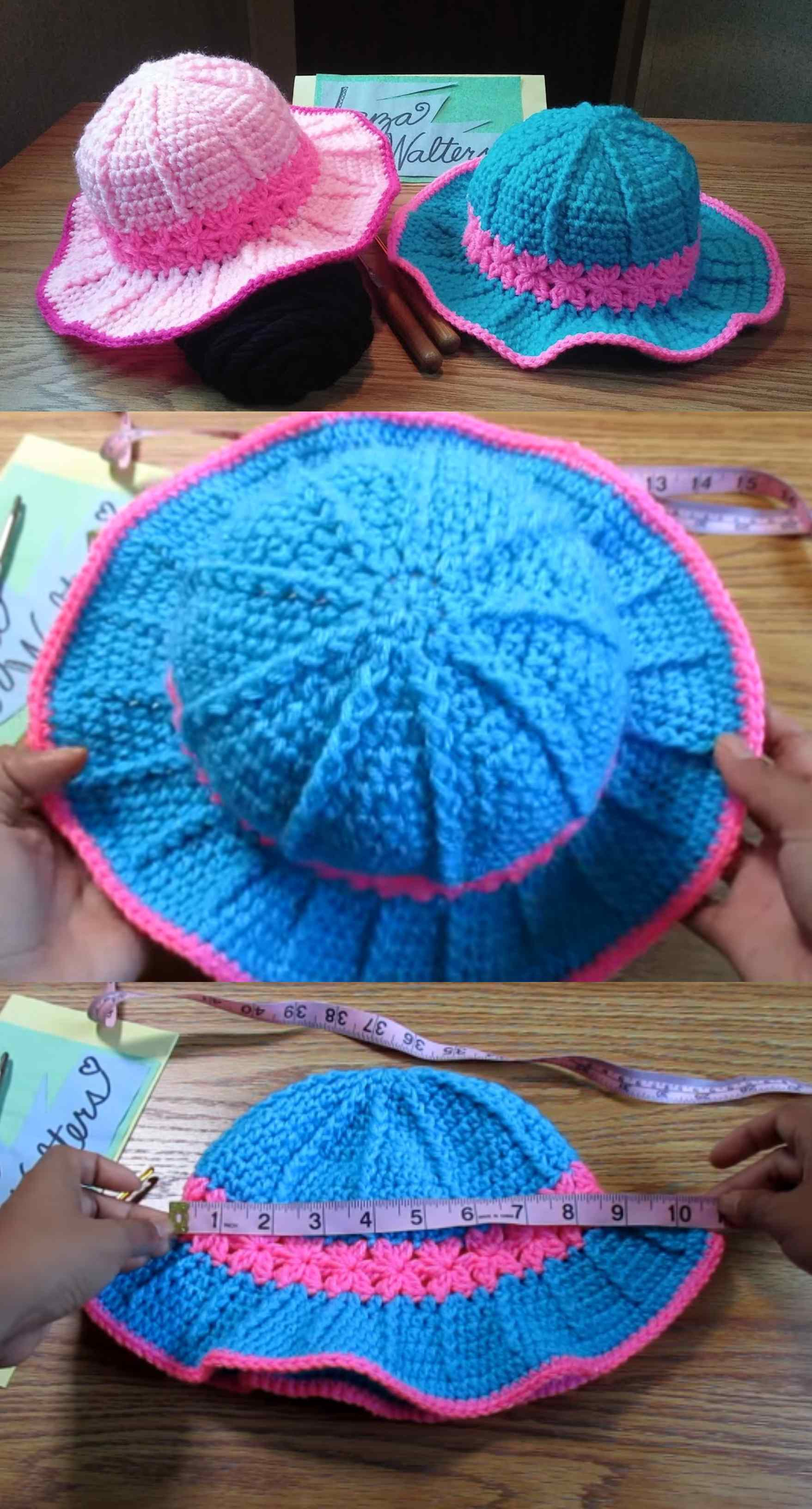 Crochet Sun Hat Free Pattern Crochet Pretty Sun Hat