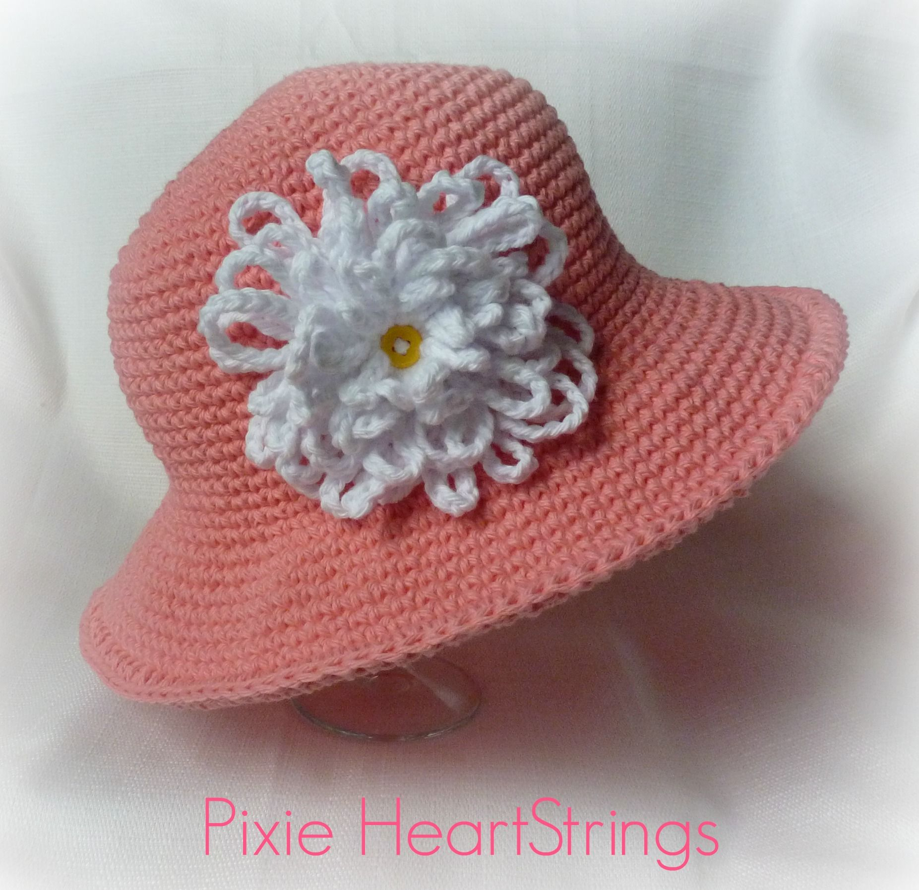 Crochet Sun Hat Free Pattern Pixies Chemo Sun Hat Free Pattern Crochet Hats Scarves Etc