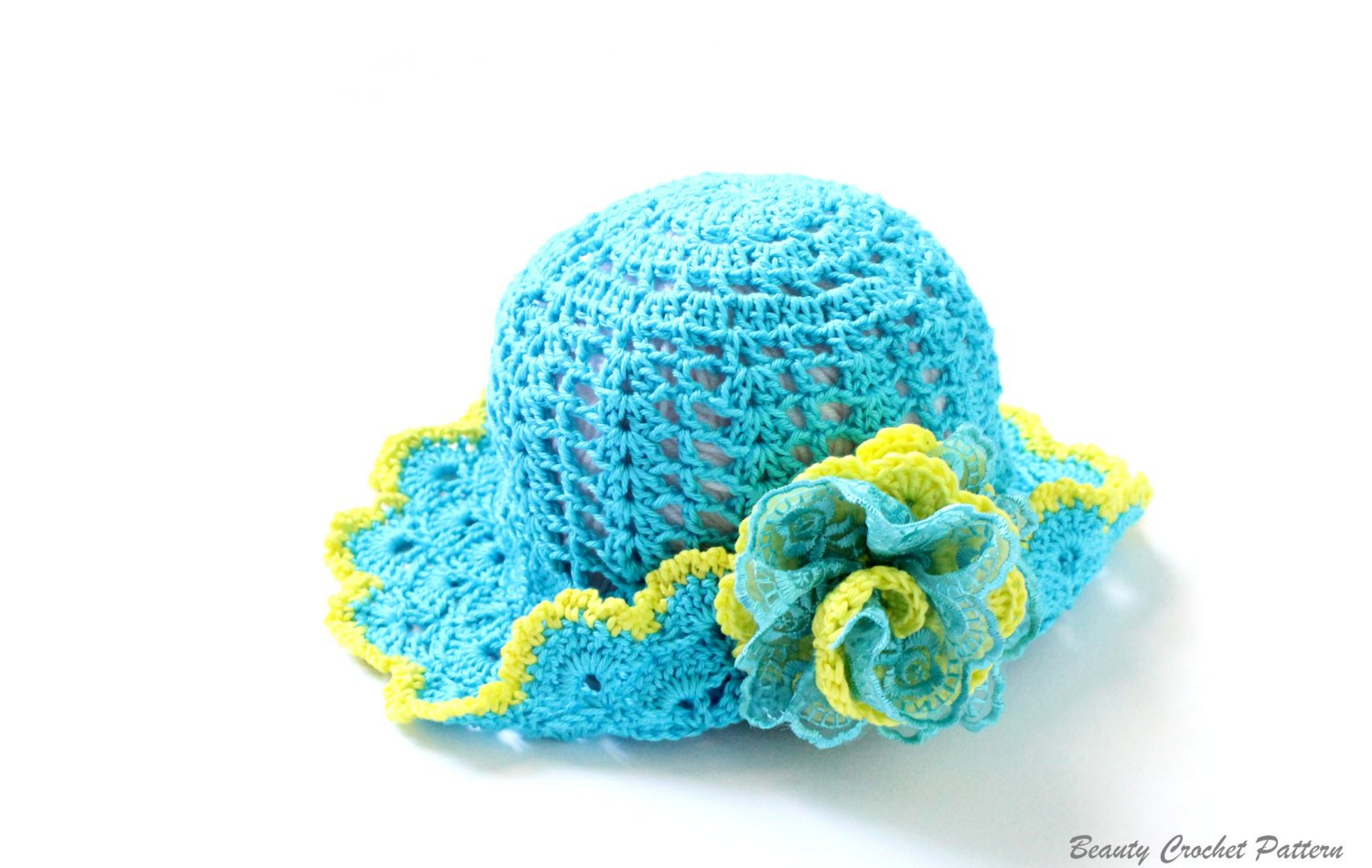 Crochet Sun Hat Pattern Crochet Summer Hat Pattern Toddler Child Crochet Sun Brim Hat Etsy