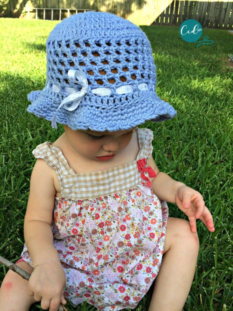 Crochet Sun Hat Pattern Crochet Toddler Sun Hat Tutorial Crochet Ba Hats Pinterest