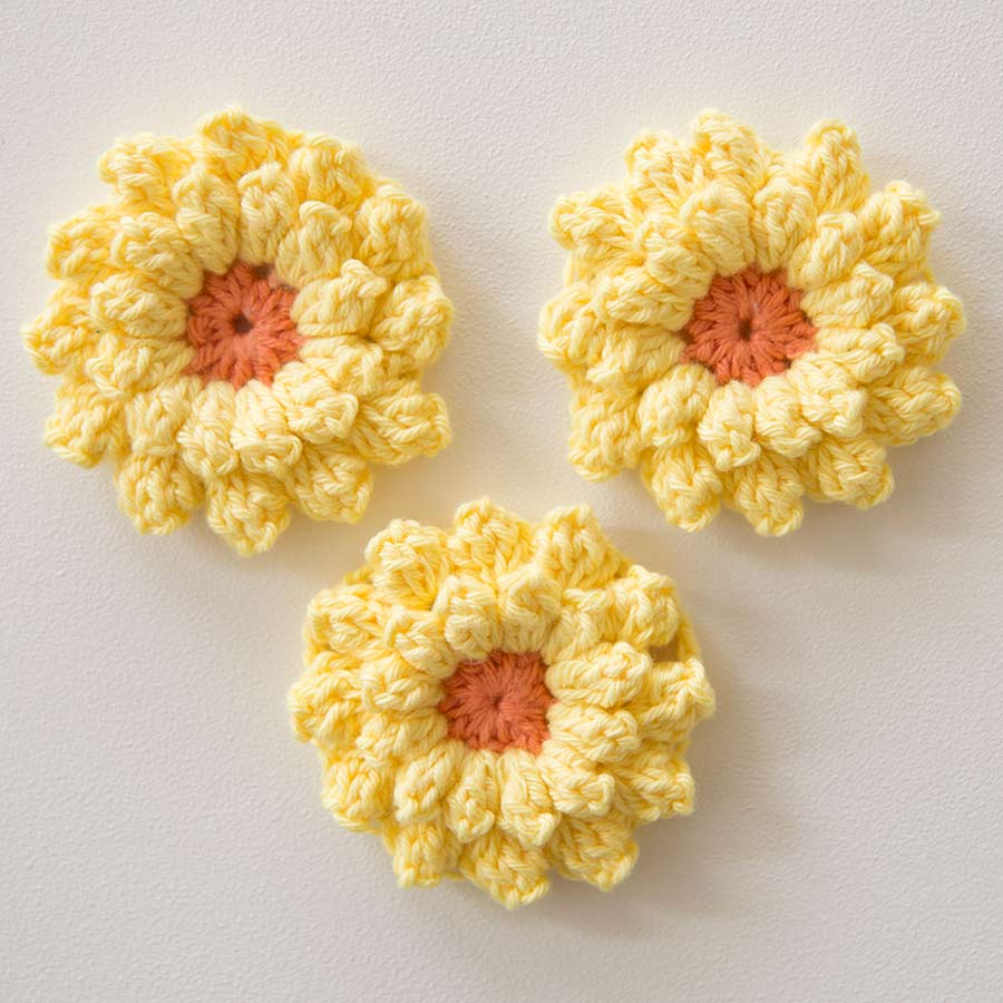 Crochet Sunflower Pattern Crochet Flowers Spring Wreath Series On Mollie Makes Mollie Makes