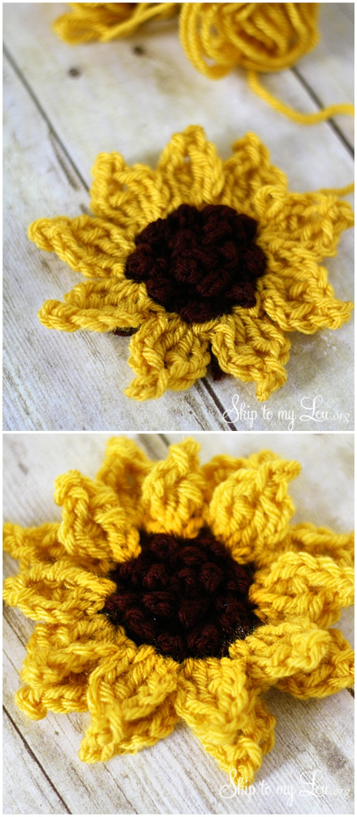 Crochet Sunflower Pattern Gorgeous Crochet Flowers Pattern Free Patterns