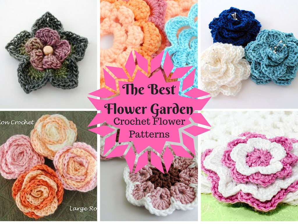 Crochet Sunflower Pattern The Best Flower Garden 25 Crochet Flower Patterns Stitch And Unwind