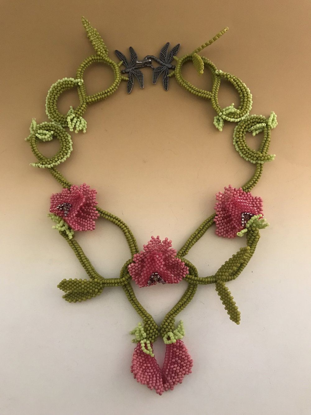 Crochet Sweet Pea Flower Pattern Art Nouveau Sweet Pea Petersen Beadwear