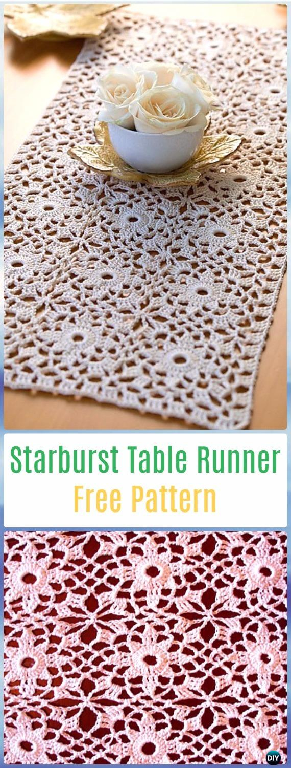 Crochet Table Runner Patterns Crochet Table Runner Free Patterns Tutorials