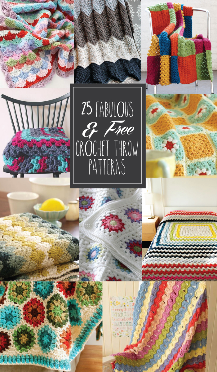 Crochet Throw Patterns Uk 25 Fabulous And Free Crochet Throw Patterns