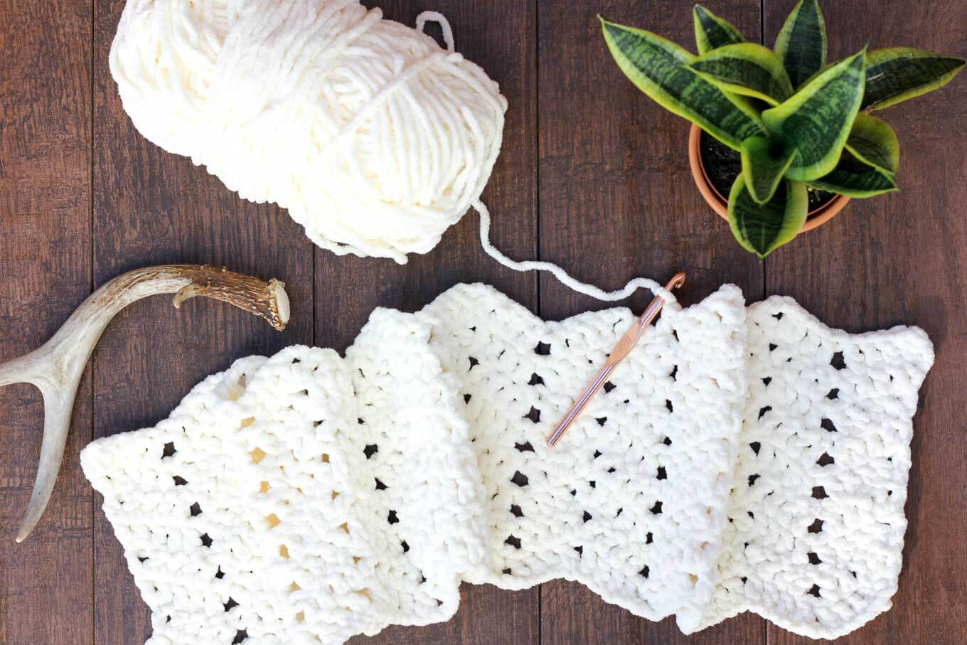 Crochet Throw Patterns Uk Free Modern Chunky Crochet Blanket Pattern Beginner Friendly