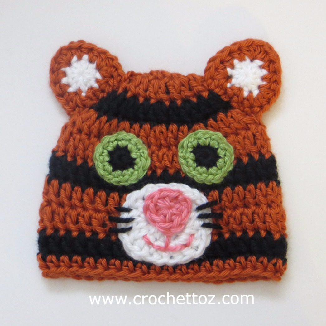 Crochet Tigger Hat Pattern Free Tiger Ba Hat Free Crochet Pattern Crochet To Z All Things