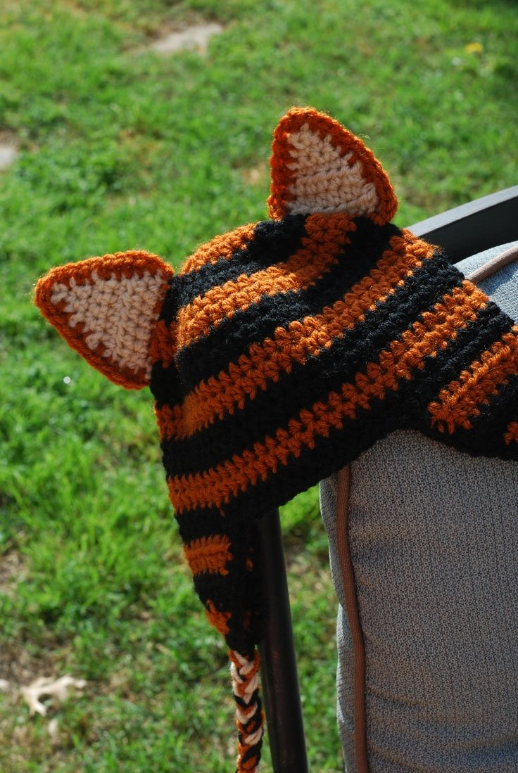Crochet Tigger Hat Pattern Free Tigger Hat Free Pattern If You Wanted Just A Plain Striped Hat