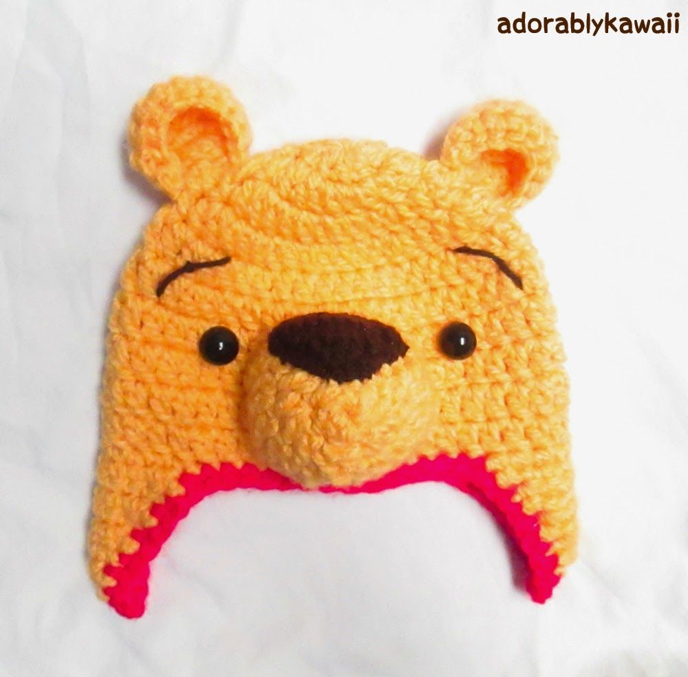 Crochet Tigger Hat Pattern Free Winnie The Pooh Hat Pattern Amanda Maciel Crochet Hats