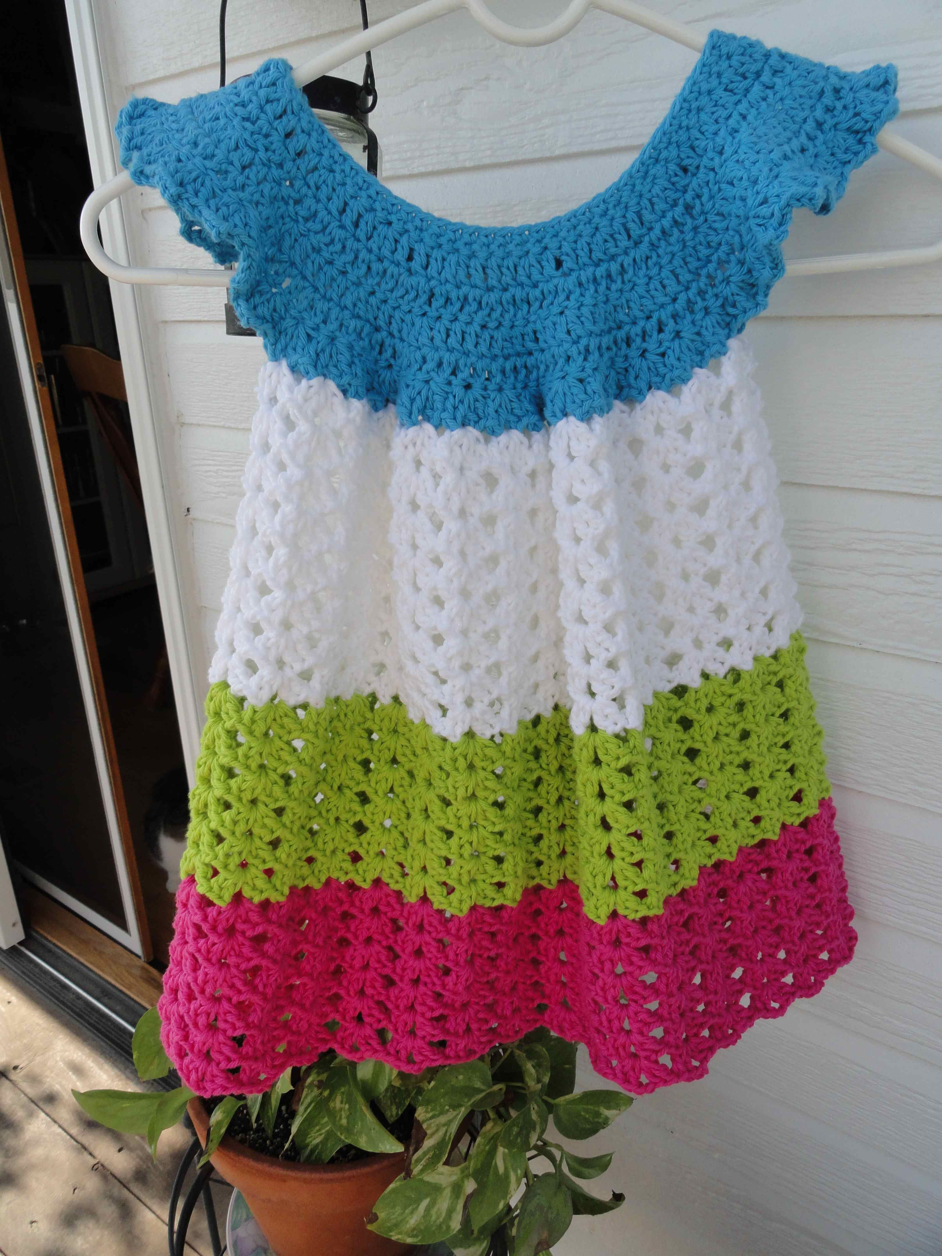 Crochet Toddler Dress Pattern Crochet Toddler Pinafore Handicrafty Pinterest Crochet
