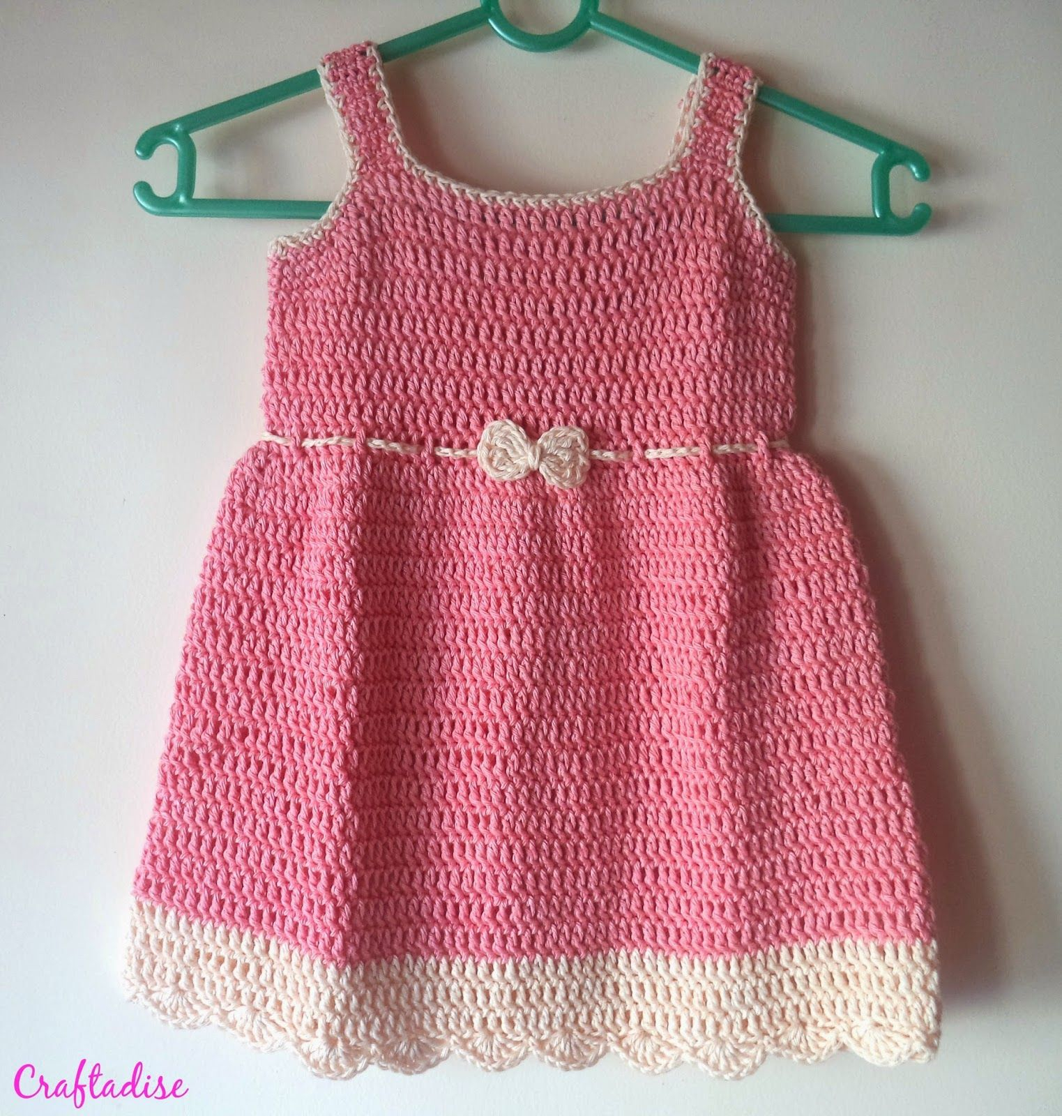Crochet Toddler Dress Pattern Free Crochet Pattern Crochet Summer Peach Toddler Dress My Top