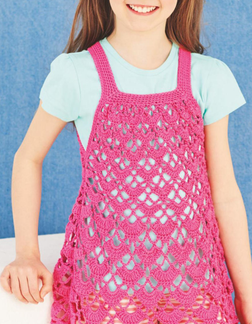 Crochet Toddler Dress Pattern Girl Summer Dress Crochet Pattern