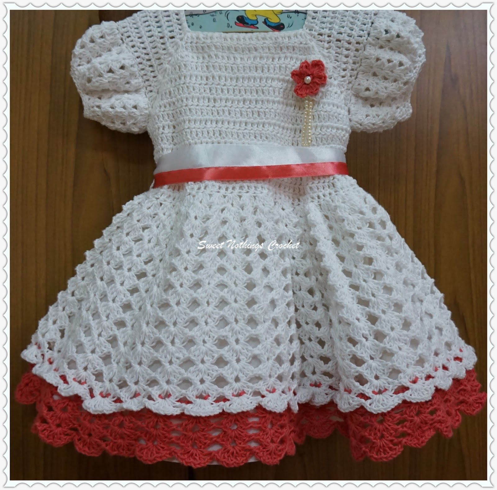 Crochet Toddler Dress Pattern Sweet Nothings Crochet Easy Layered Ba Dress