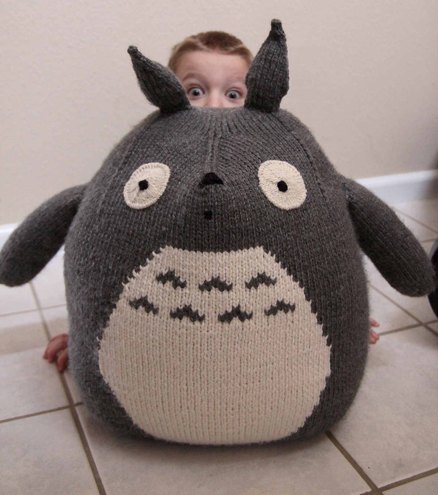 Crochet Totoro Hat Pattern 9 Totoro Knitting Pattern The Funky Stitch