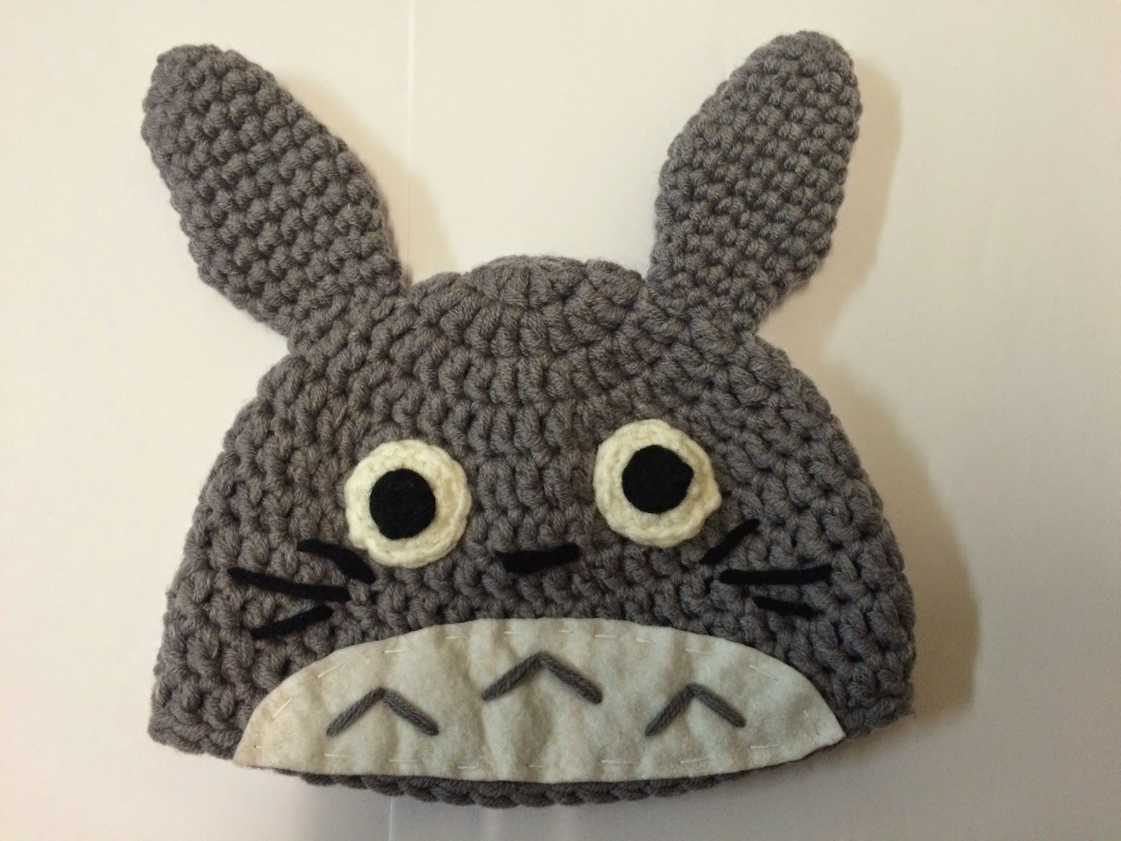 Crochet Totoro Hat Pattern Free Totoro Crochet Beanie Pattern And Tutorial Step Step
