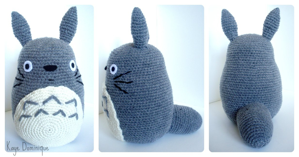 Crochet Totoro Hat Pattern