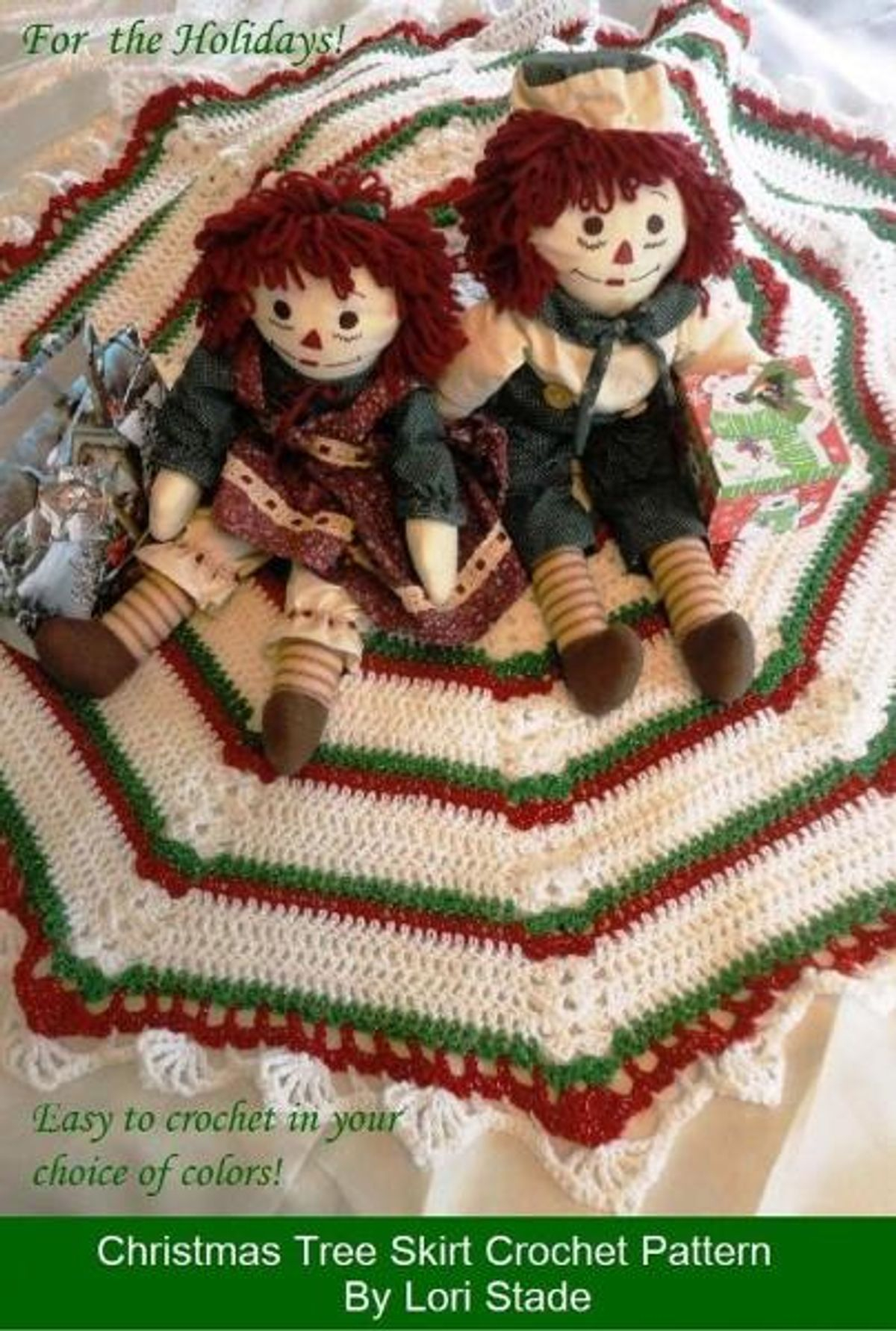 Crochet Tree Skirt Pattern Christmas Tree Skirt Crochet Pattern Ebook Lori Stade Rakuten Kobo