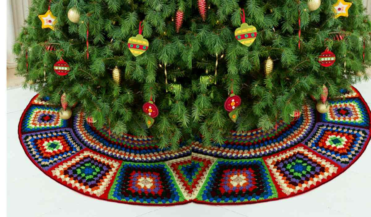Crochet Tree Skirt Pattern Granny Tree Skirt Free Crochet Pattern Your Crochet