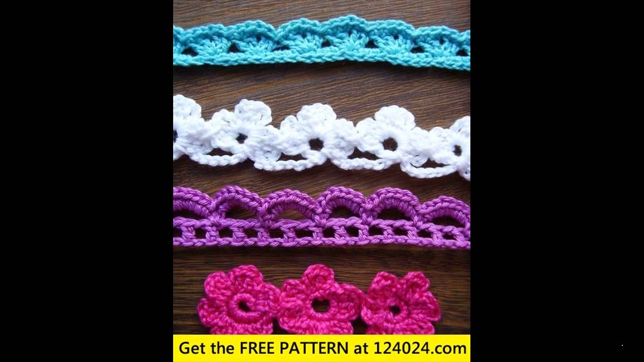 Crochet Trim Patterns Crochet Edging On Ba Blanket Youtube