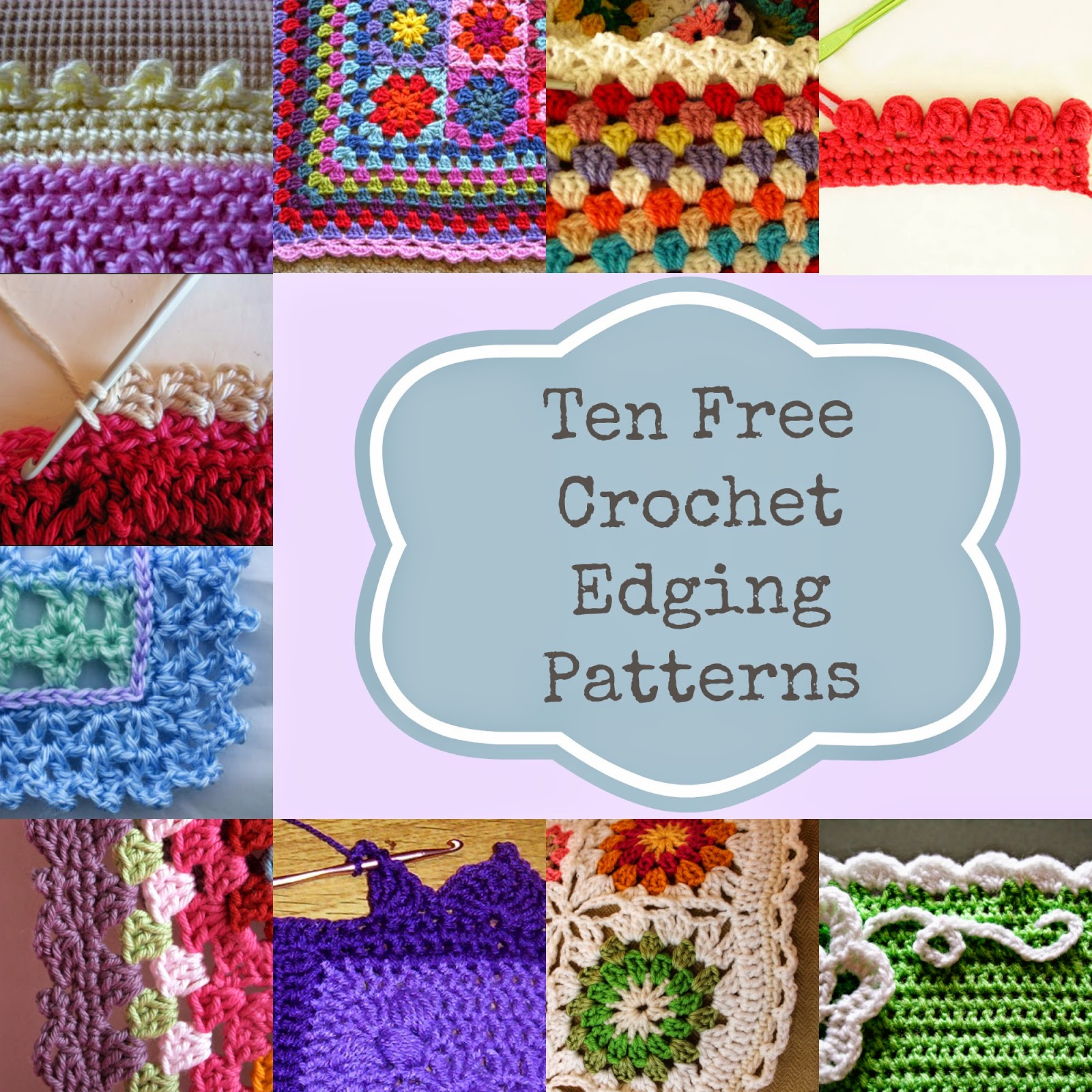 Crochet Trim Patterns Knot Your Nanas Crochet 10 Ways To Get The Perfect Finish On Your