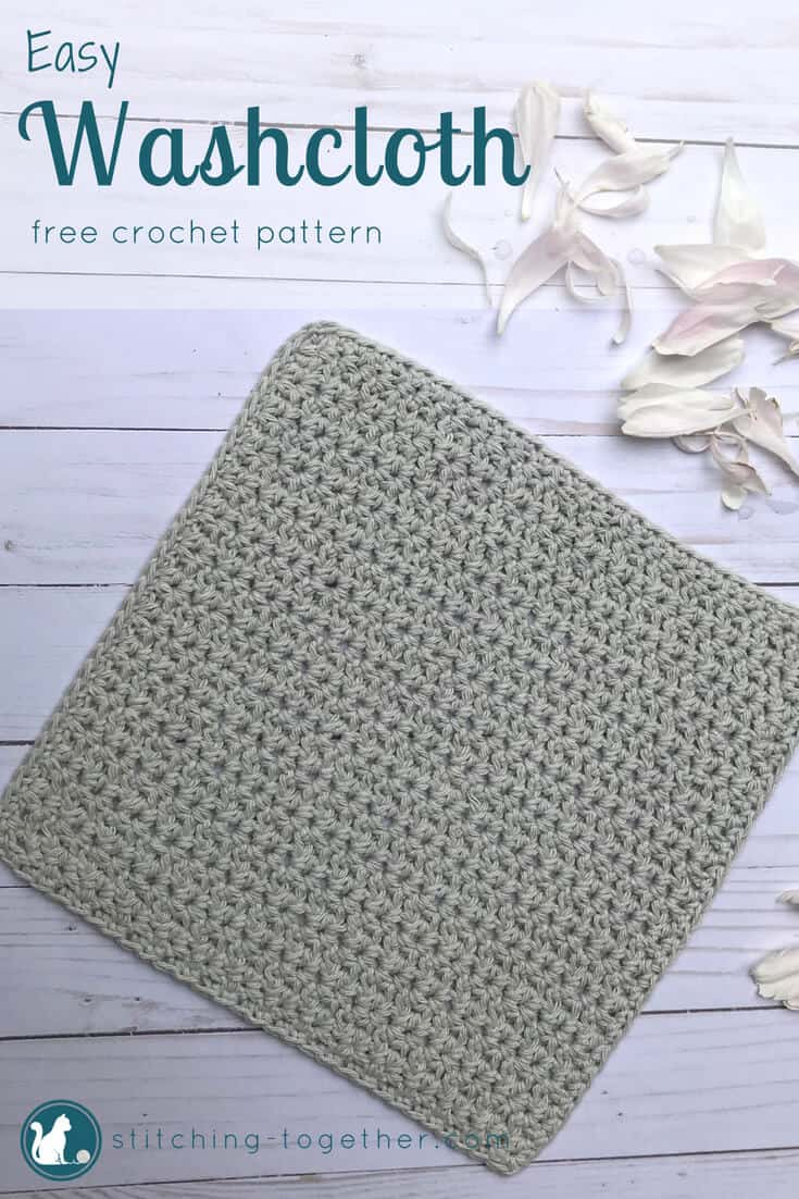 Crochet Washcloth Pattern Free Day At The Spa Easy Crochet Washcloth Pattern Stitching Together