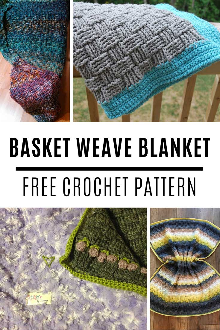 Crochet Weave Blanket Pattern Basket Weave Crochet Ba Blanket Intermediate Level Pattern