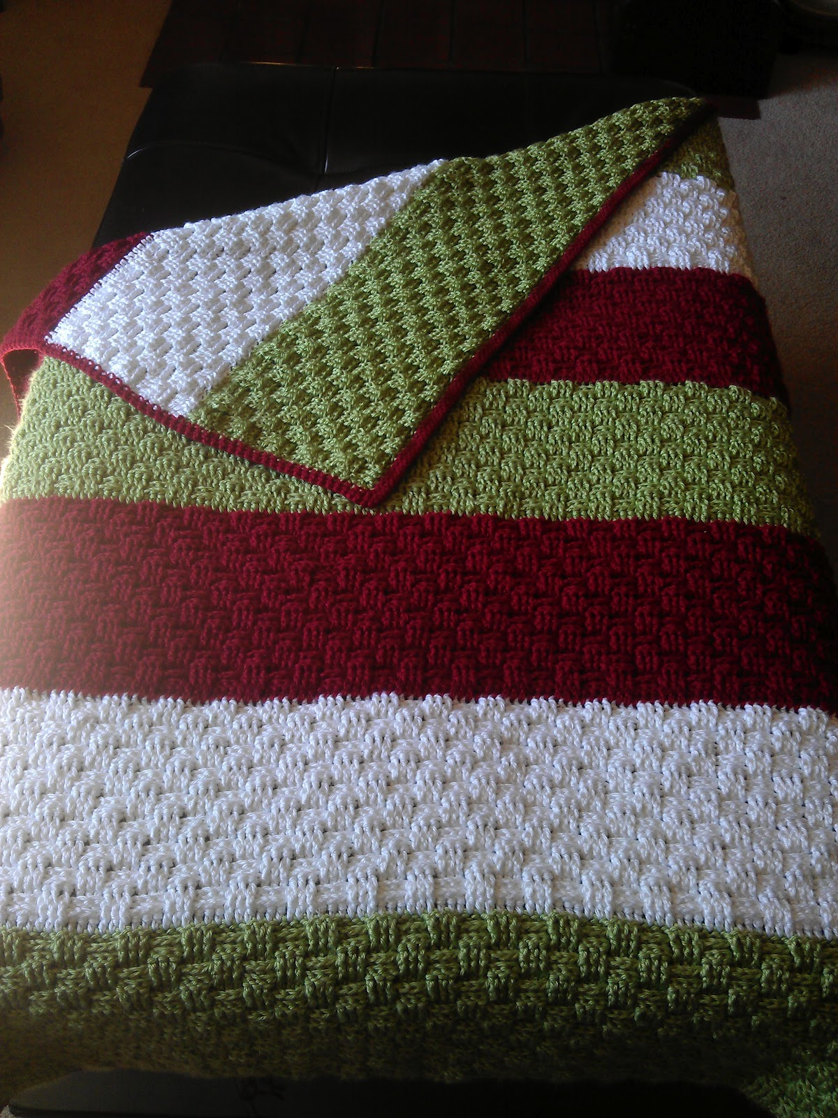Crochet Weave Blanket Pattern Tiny Pushes A Carolina Crochet Project
