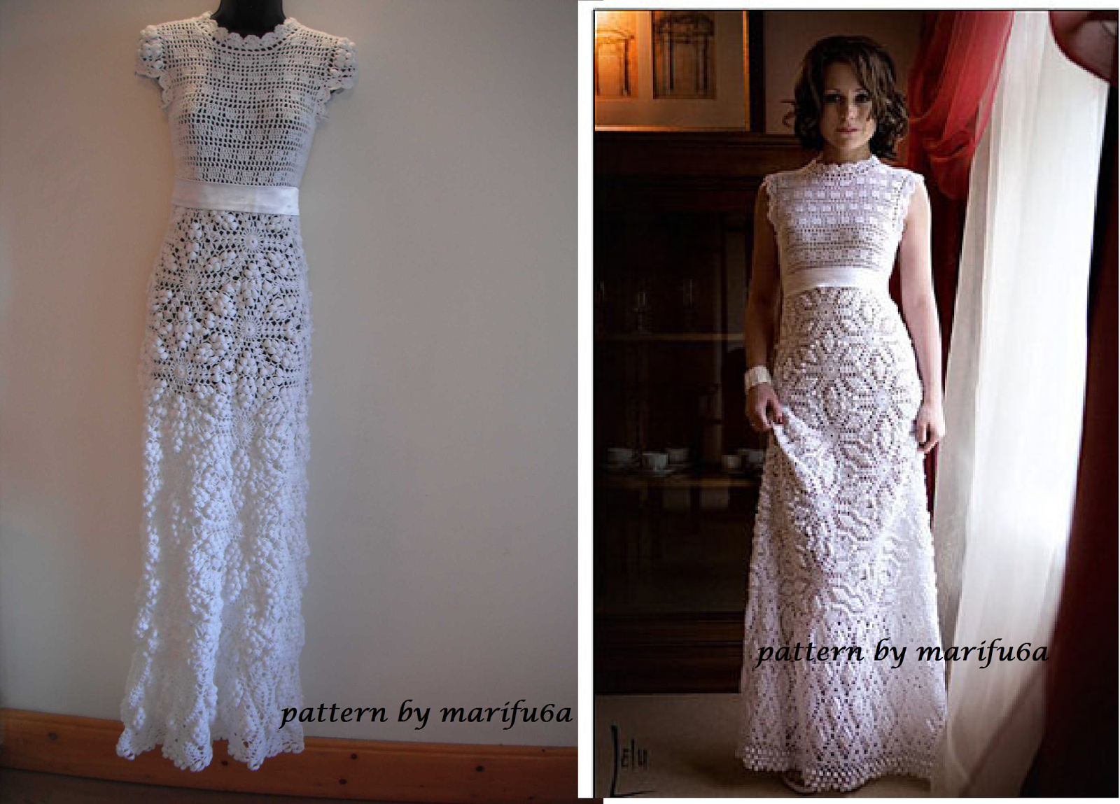 Crochet Wedding Dress Pattern Free Crochet Patterns And Video Tutorials How To Crochet Wedding