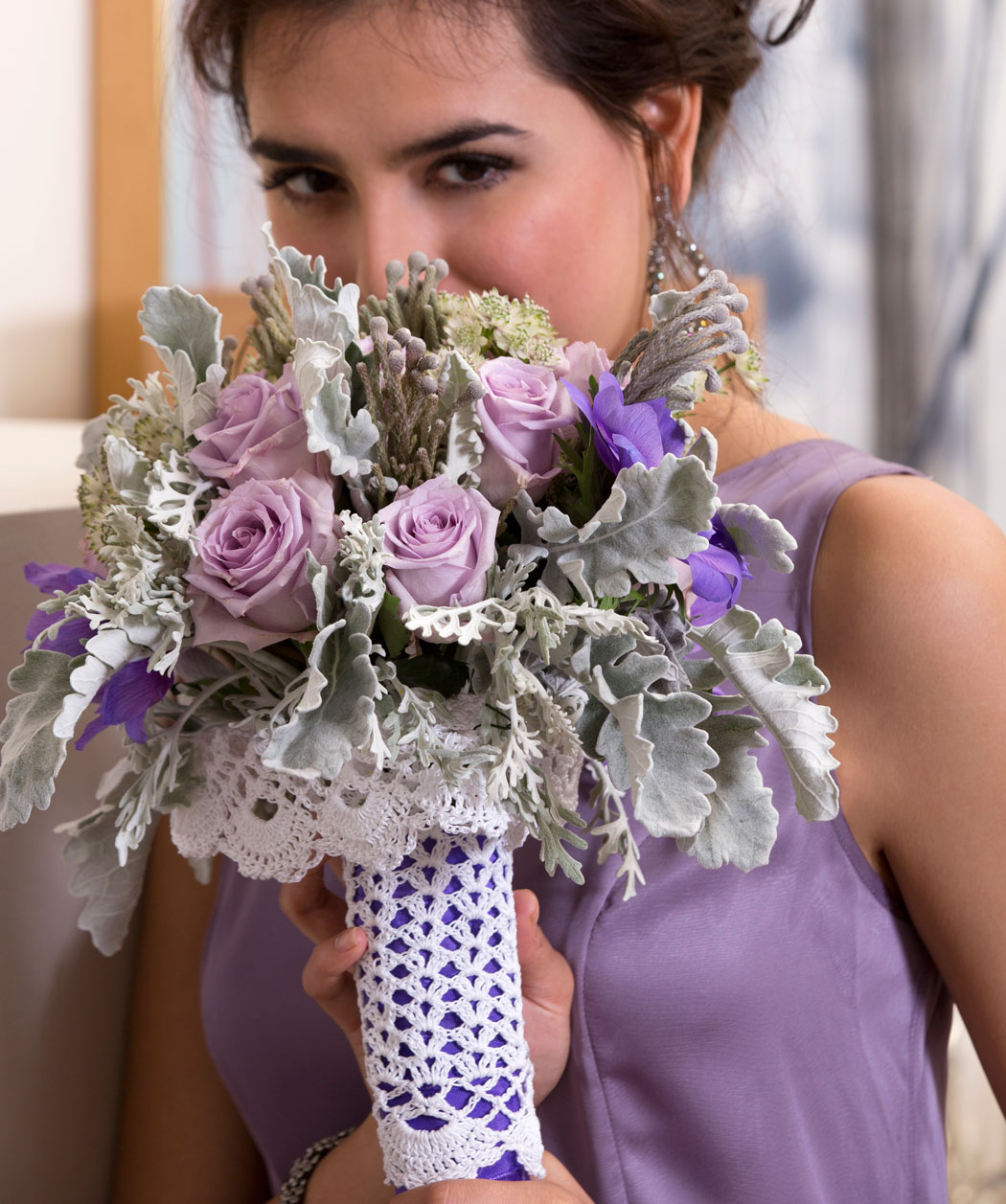 Crochet Wedding Dress Pattern Free Donnas Dozen Free Patterns For Your Wedding Day Red Heart