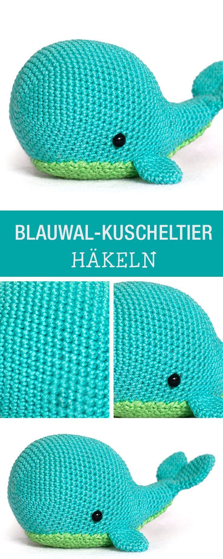 Crochet Whale Pattern Hkelanleitung Fr Einen Kuscheligen Blauwal Crochet A Soft Toy