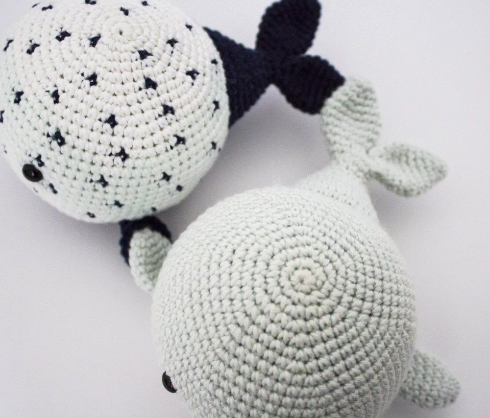 Crochet Whale Pattern Wallace And Wanda The Whales Free Crochet