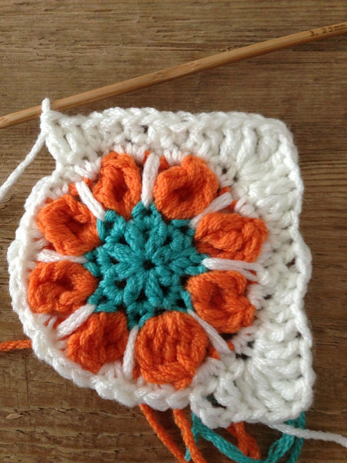 Crochet World Patterns Annoos Crochet World Spring Flower Granny Free Pattern Clever