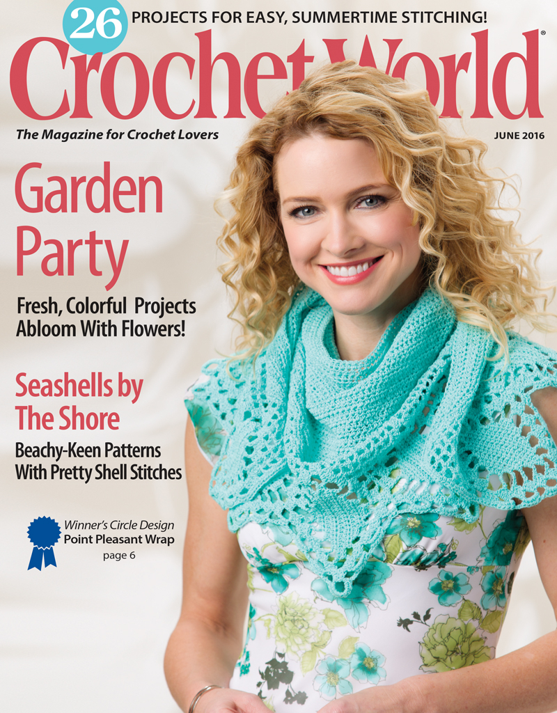 Crochet World Patterns Crochet World June 2016 Is Here Crochet World Blog