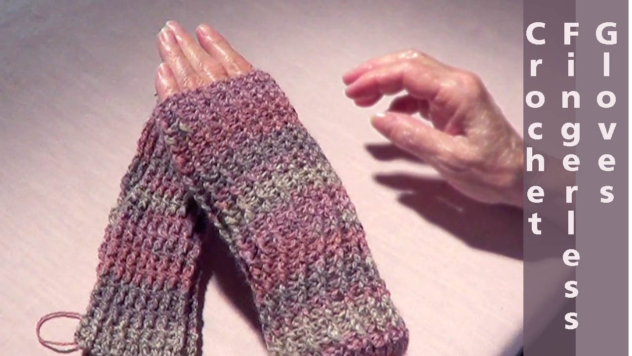 Crochet Wrist Warmers Free Pattern Crochet Fingerless Gloves Easy Crochet Mitts Fast Crochet Glove