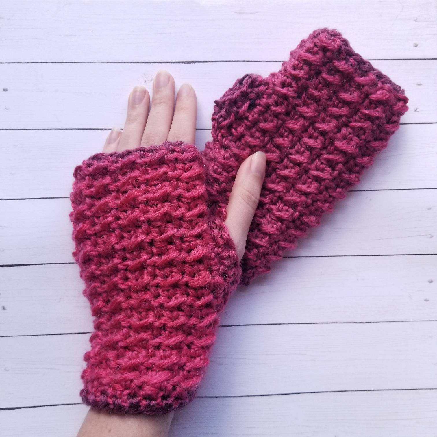 Crochet Wrist Warmers Free Pattern Crochet Fingerless Gloves Fingerless Mittens Gift For Her Etsy