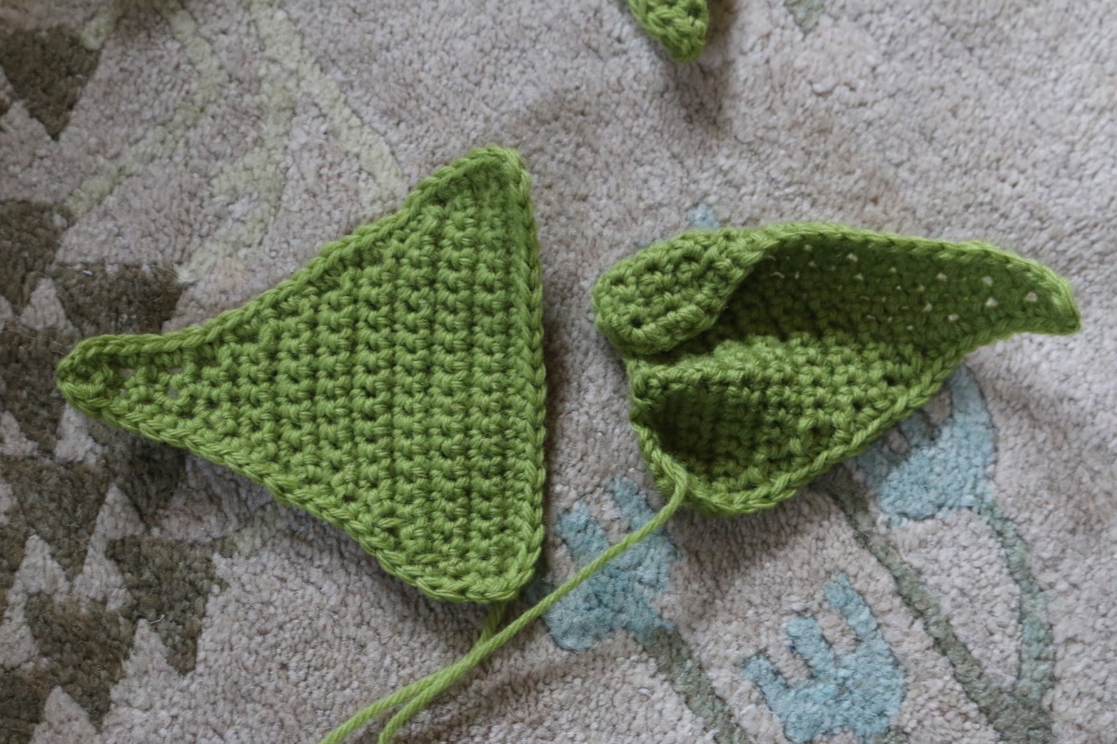 Crochet Yoda Hat Pattern Free Chemknits Crochet A Yoda Ba Hat I Will