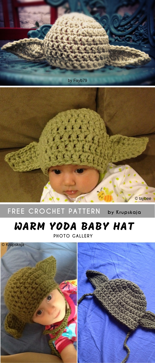 Crochet Yoda Hat Pattern Free Elephant Yoda Kola Ba Crochet Hat Free Pattern Center