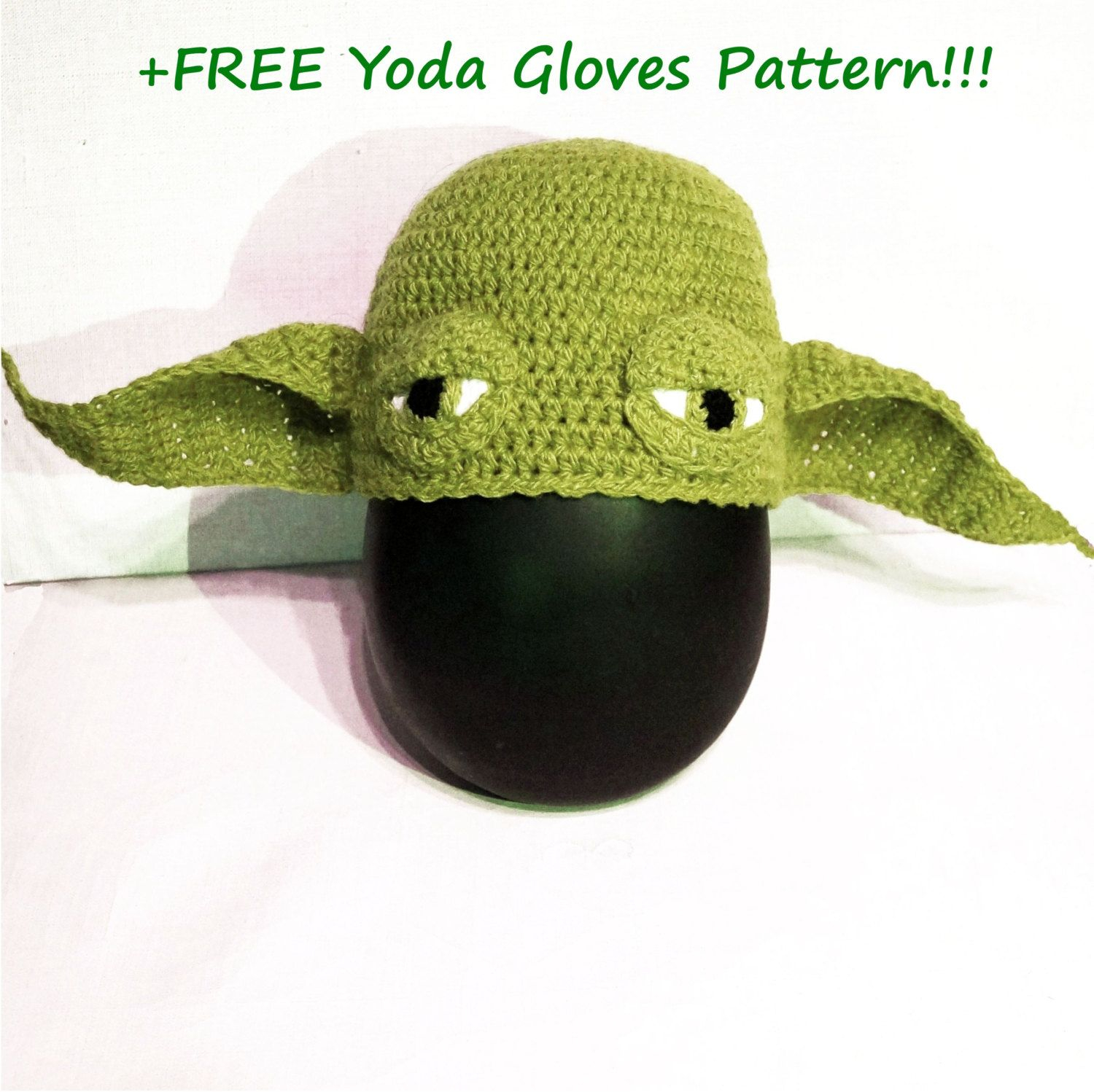 Crochet Yoda Hat Pattern Free Master Yoda Hat Pattern Pdf Free Yoda Gloves Stepstepatterns