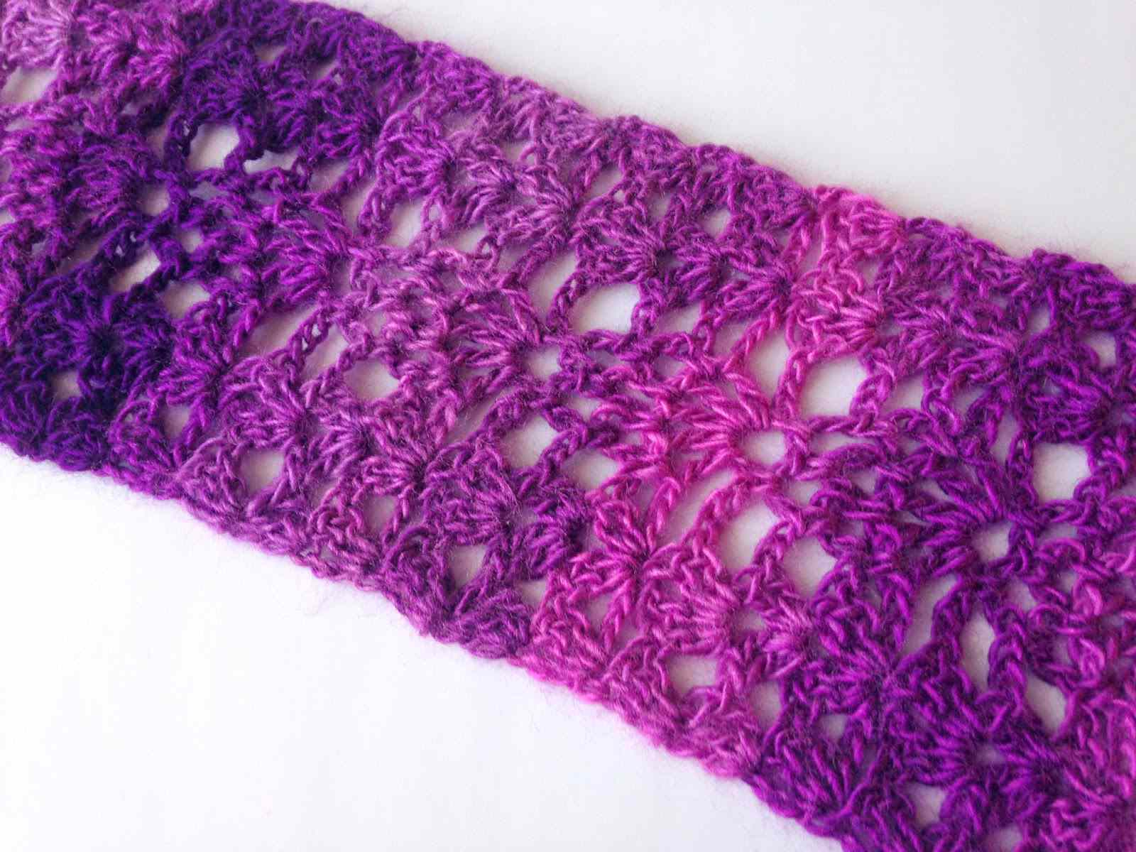 Crocheted Scarf Patterns 10 Easy Free Crochet Lace Scarf Patterns