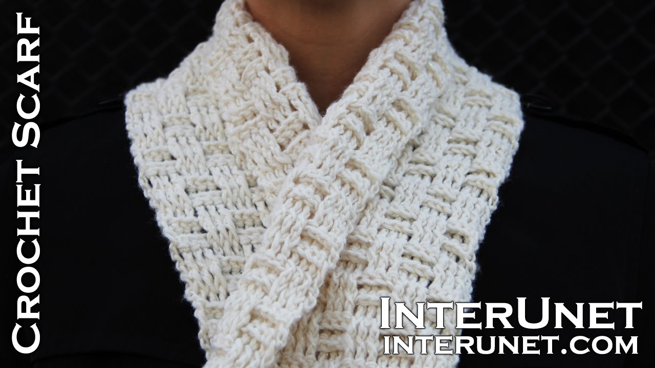 Crocheted Scarf Patterns Crochet A Scarf Easy For Beginners Pattern Using Double Crochet