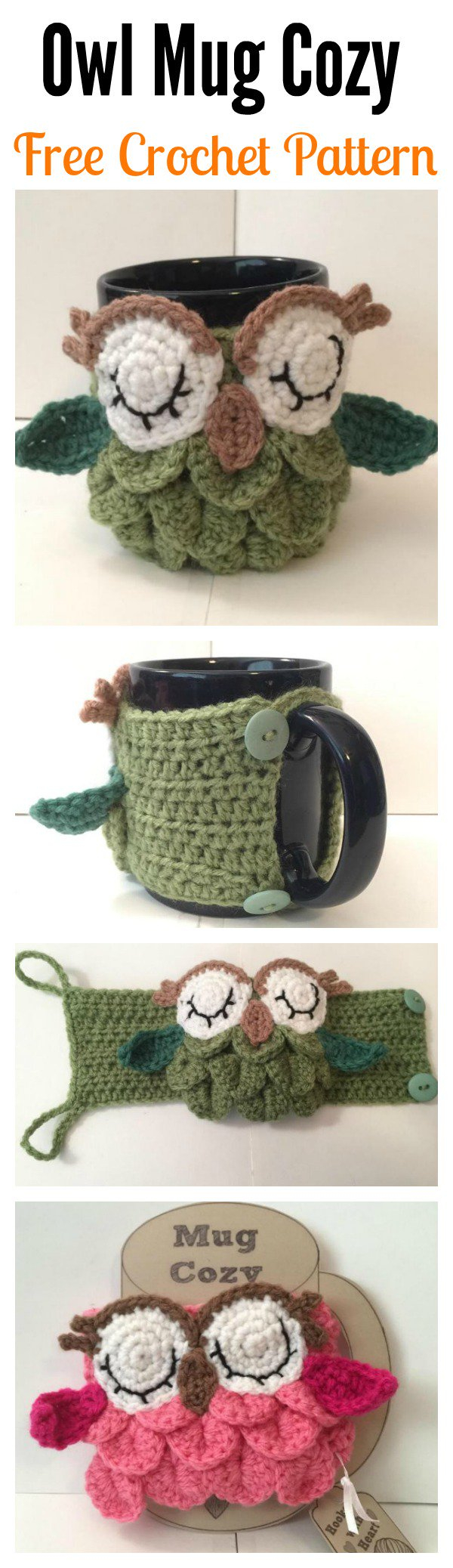 Cup Cosy Crochet Pattern Crochet Owl Mug Cozy Free Patterns