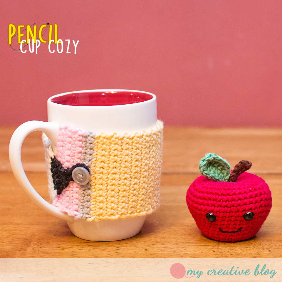 Cup Cosy Crochet Pattern Pencil Cup Cozy Crochet Pattern My Creative Blog
